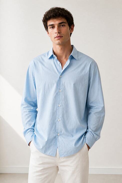Calvin Klein Other - Calvin Klein Light Blue Button Down Shirt M